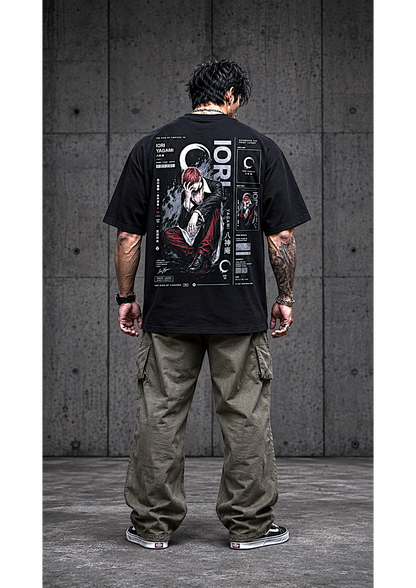 IORI YAGAMI Unisex Oversized Classic T-Shirt