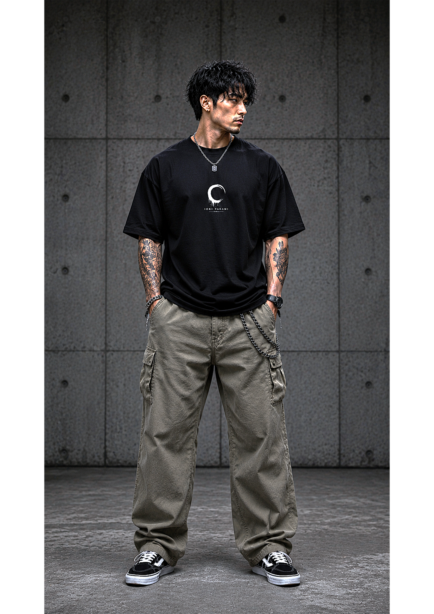 IORI YAGAMI Unisex Oversized Classic T-Shirt