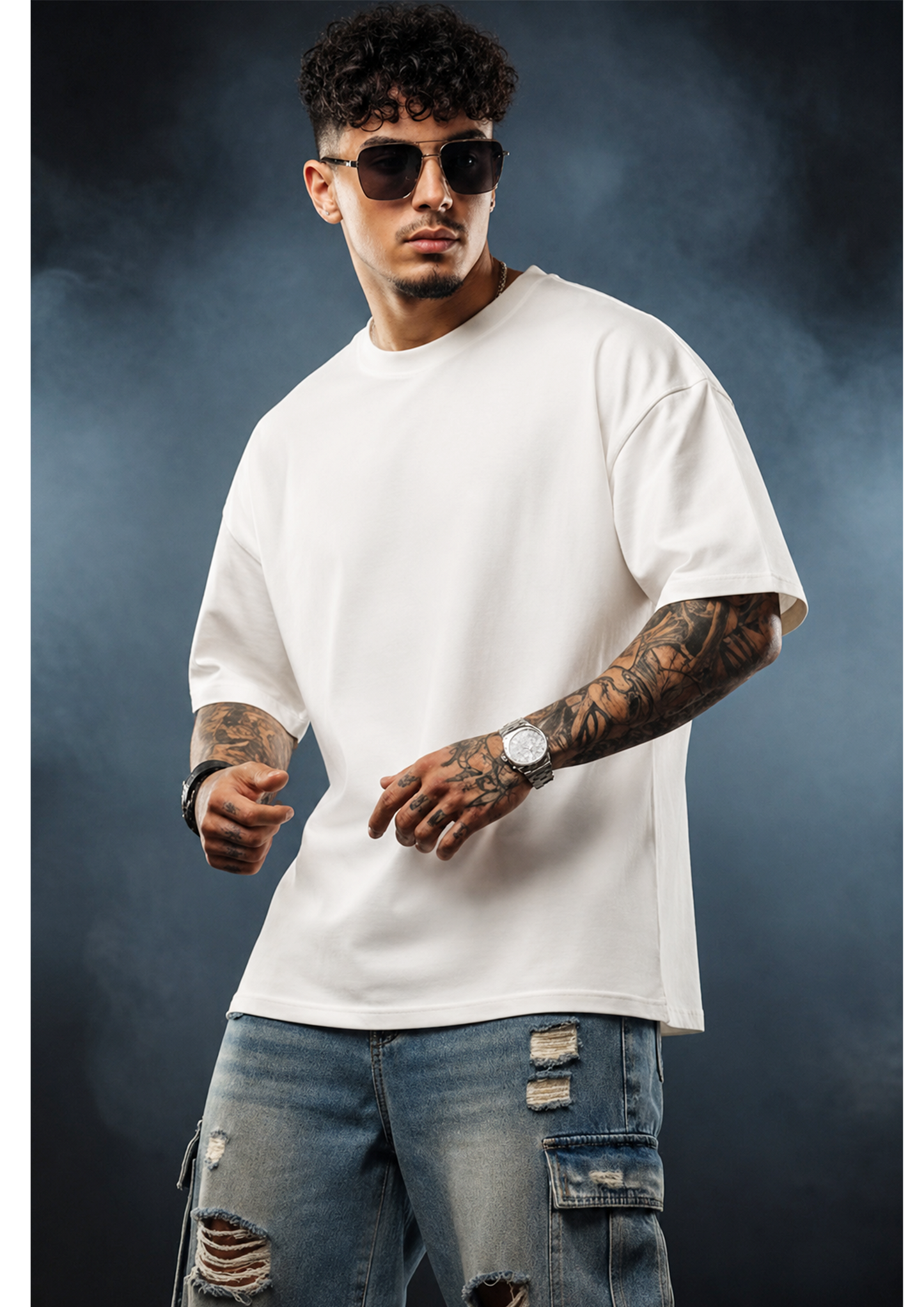IORI YAGAMI Unisex Oversized Classic T-Shirt