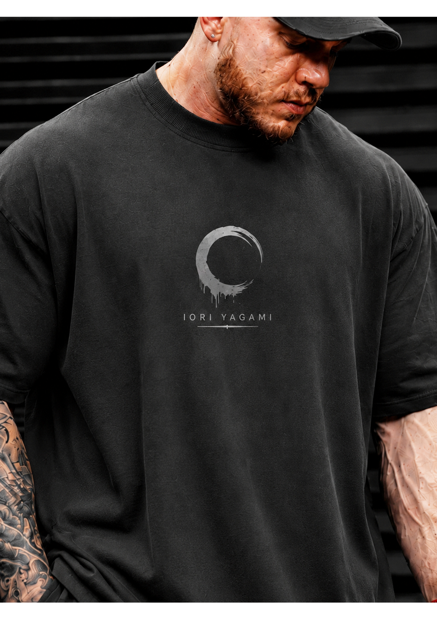 BLACK IORI Unisex Oversized Classic T-Shirt