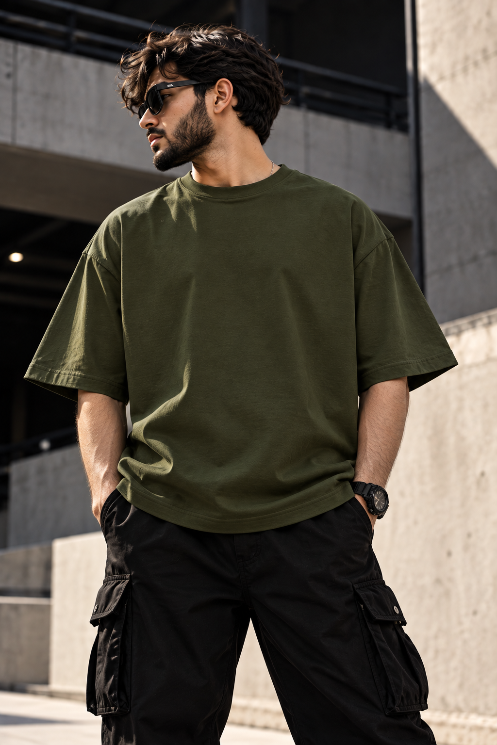 Control Yourself Oversized T-Shirt | 240 GSM 100% Cotton | VASQ.IN VASQ Tshirt