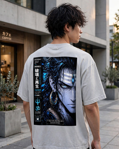 Mahadev Unisex Oversized Classic T-Shirt