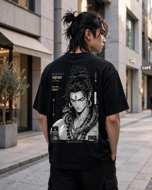 Mahadev Unisex Oversized Classic T-Shirt