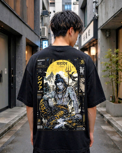 Mahadev Unisex Oversized Classic T-Shirt