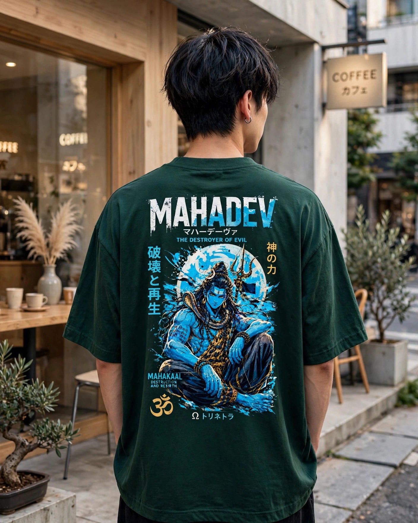 Mahadev Unisex Oversized Classic T-Shirt