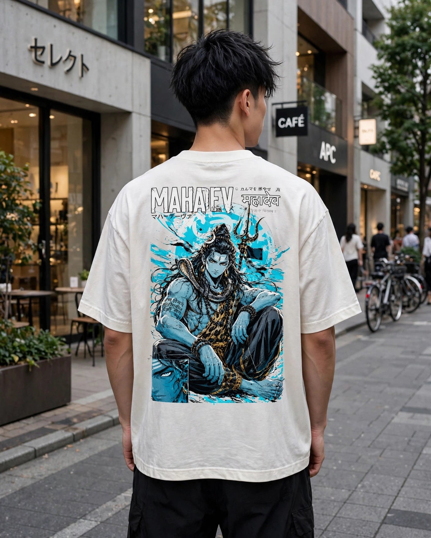 Mahadev Unisex Oversized Classic T-Shirt