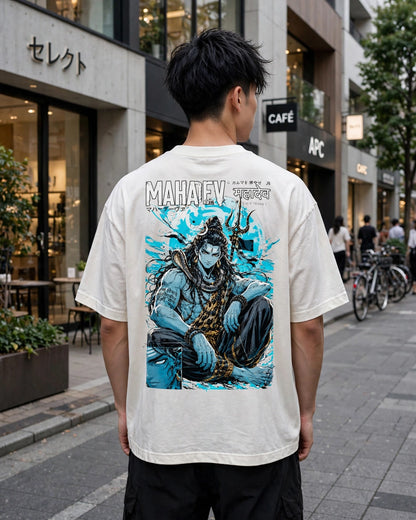 Mahadev Unisex Oversized Classic T-Shirt