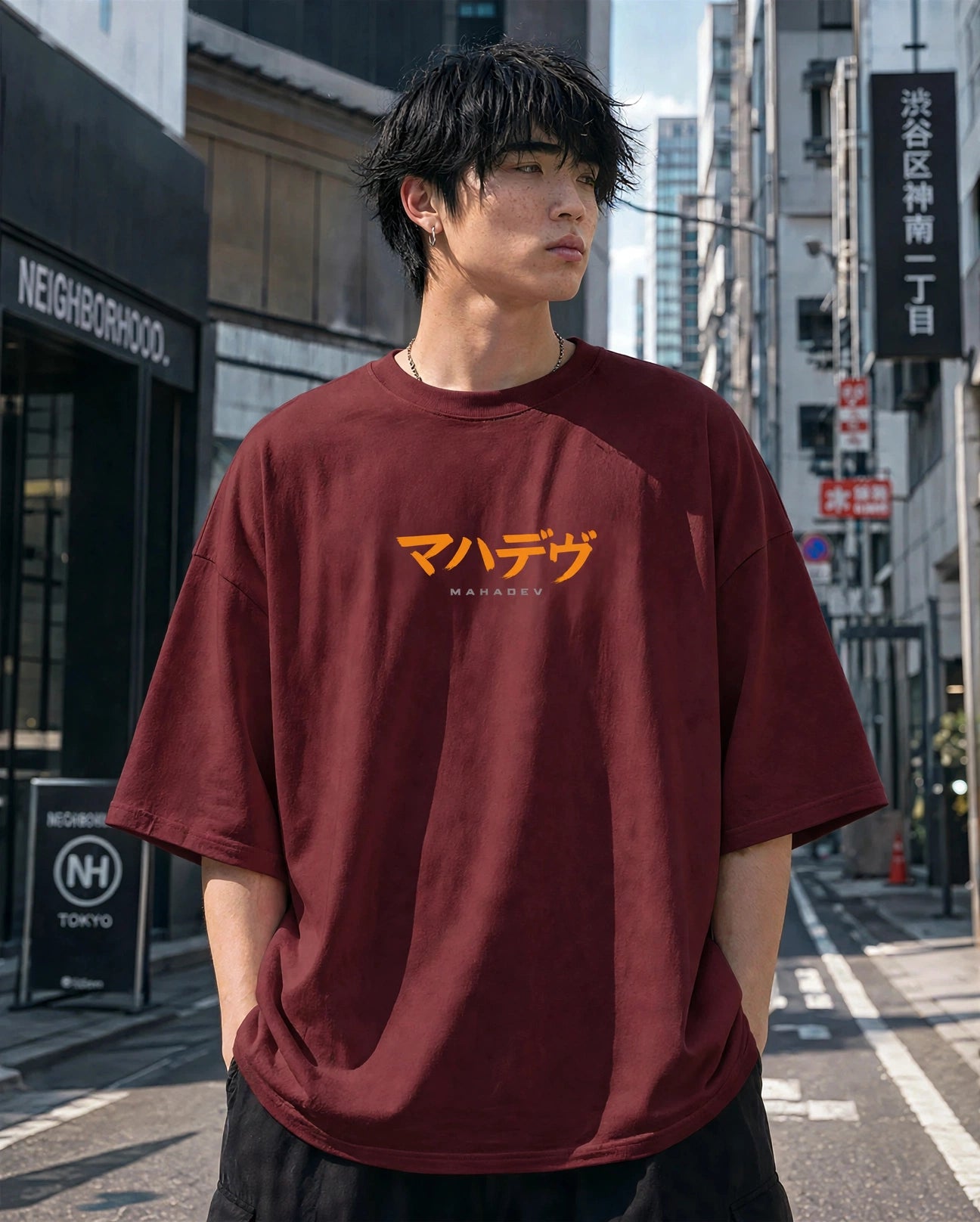 Mahadev Unisex Oversized Classic T-Shirt