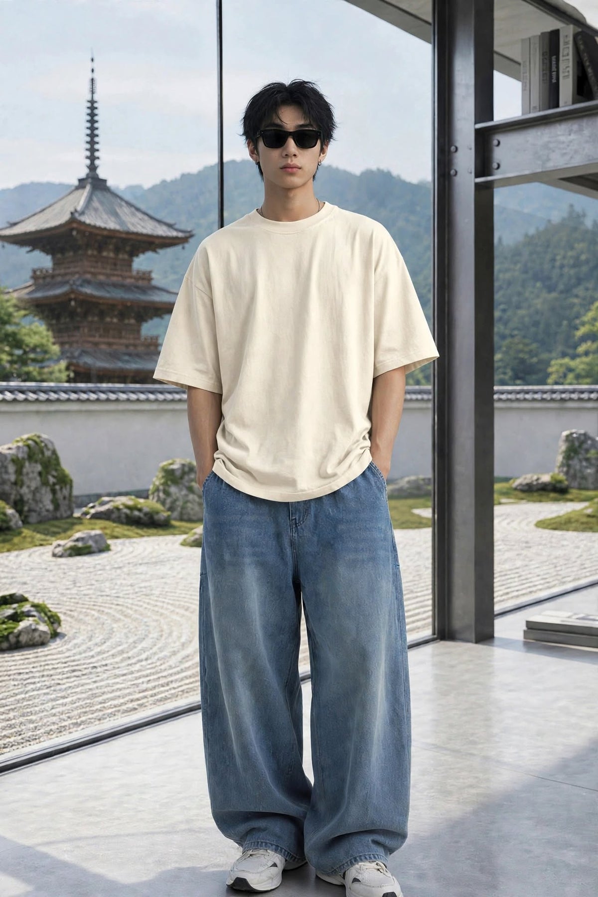 TSURU Samurai Oversized T-Shirt | VASQ VASQ Tshirt