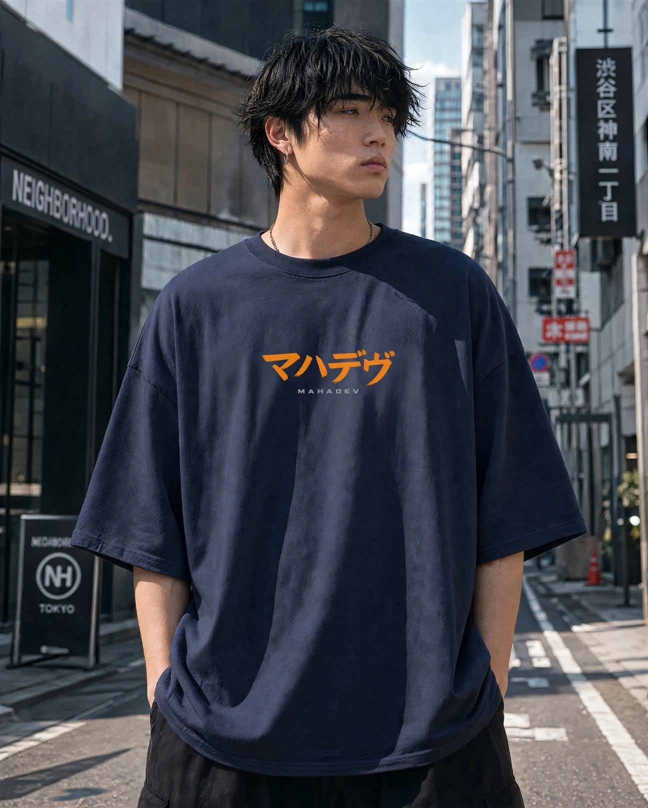 Mahadev Unisex Oversized Classic T-Shirt